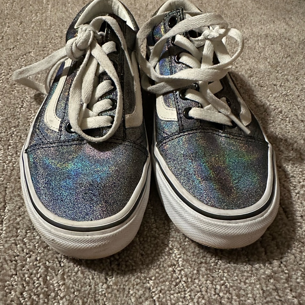Vans Holographic Glitter Sneakers